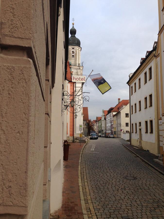 aussicht bio hotel restaurant cafe Neuburg an Der Donau Exterior foto